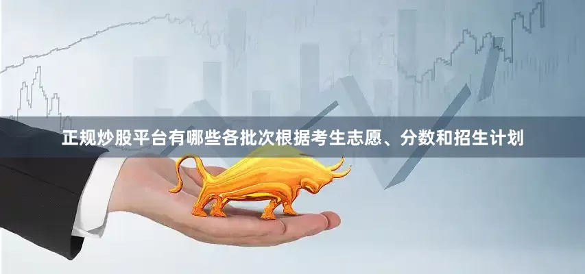 正规炒股平台有哪些各批次根据考生志愿、分数和招生计划